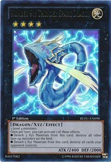 Number 91 Thunder Spark Dragon #REDU-EN098
