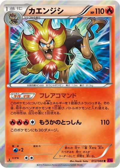 Pyroar [1st Edition] #12