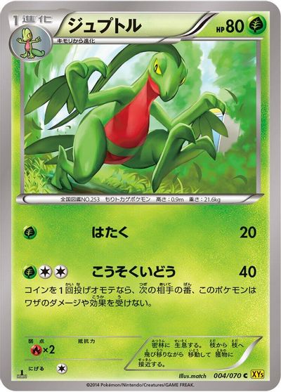 Grovyle [1st Edition] #4