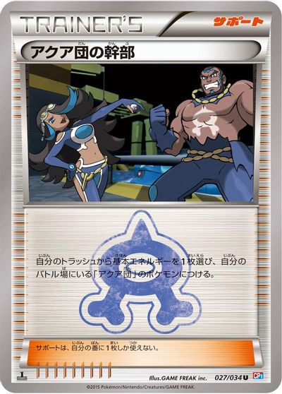 Team Aqua Admin #27