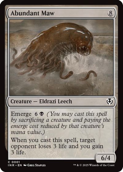 Abundant Maw #1