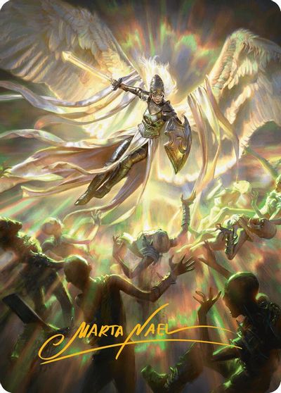 Vanquish the Horde Art Card Gold Stamped Signature #4