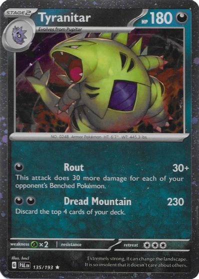Tyranitar [Cosmos Holo] #135
