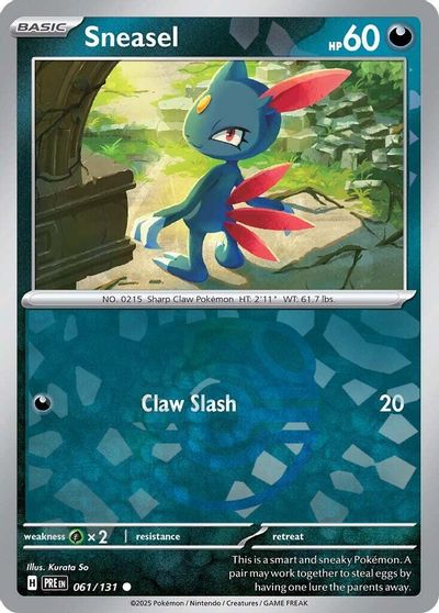 Sneasel [Master Ball] #61