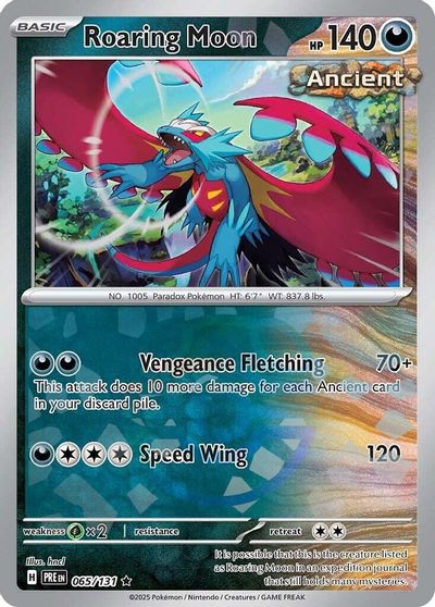 Roaring Moon [Master Ball] #65
