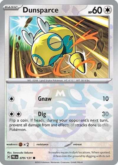 Dunsparce [Master Ball] #79