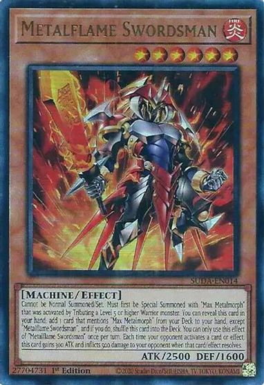 Metalflame Swordsman #SUDA-EN014