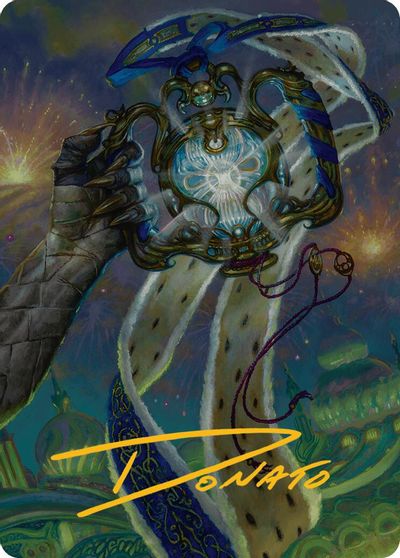 The Aetherspark Art Card Gold Stamped Signature #29