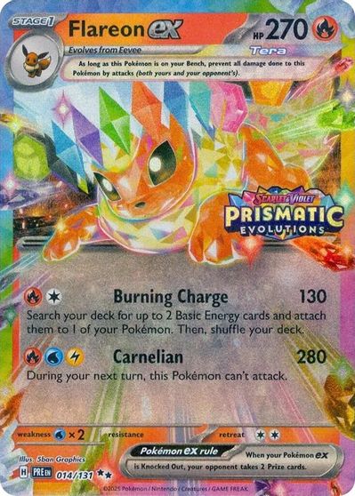Flareon ex [Stamped] #14