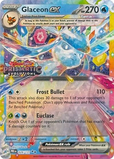 Glaceon ex [Stamped] #26