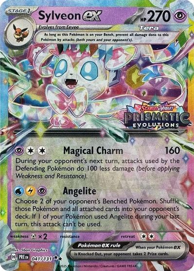 Sylveon ex [Stamped] #41