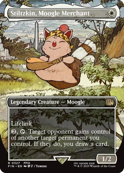 Stiltzkin Moogle Merchant Borderless