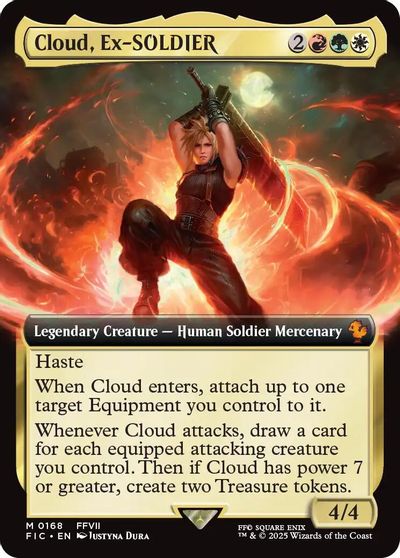 Cloud Ex SOLDIER Extended Art