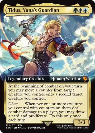 Tidus Yunas Guardian Extended Art