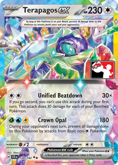Terapagos Ex [Prize Pack] #128