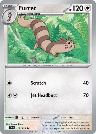 Furret - 119/159