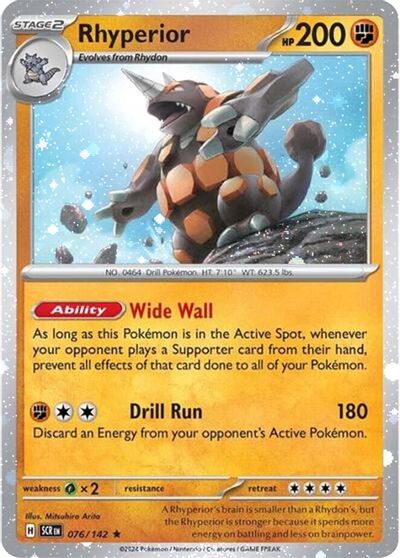 Rhyperior [Cosmos Holo] #76