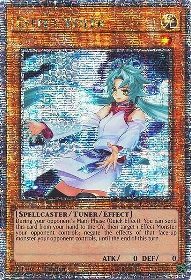 Effect Veiler New Art Quarter Century Secret Rare