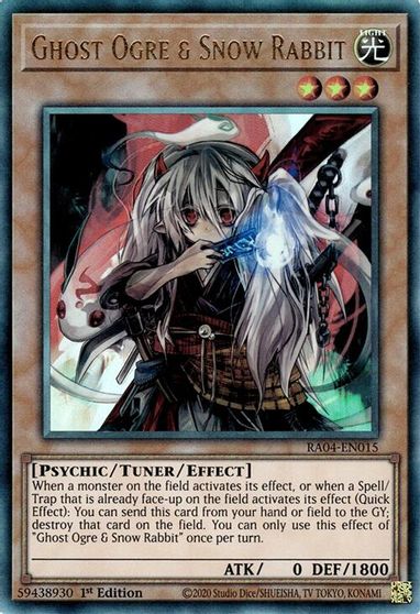 Ghost Ogre and Snow Rabbit PUR #RA04-EN015