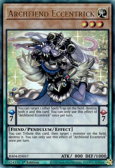 Archfiend Eccentrick PUR #RA04-EN017