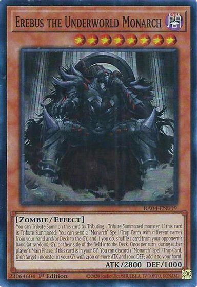 Erebus the Underworld Monarch #RA04-EN019