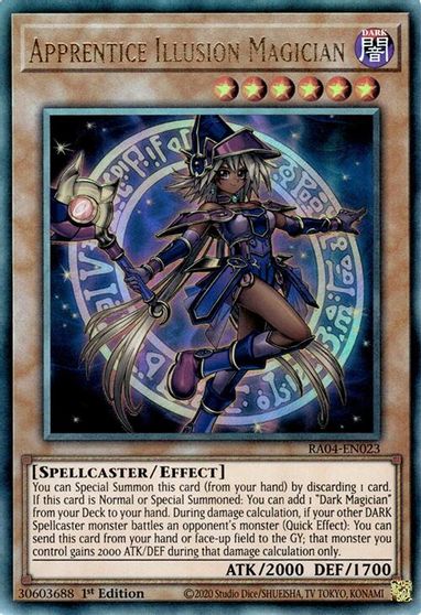 Apprentice Illusion Magician PUR #RA04-EN023