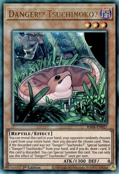 Danger Tsuchinoko PUR #RA04-EN027