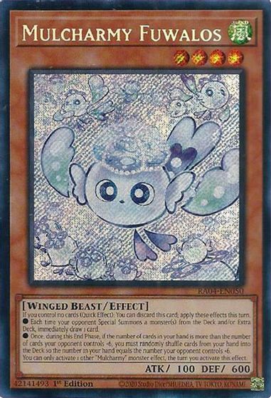 Mulcharmy Fuwalos Secret Rare #RA04-EN050