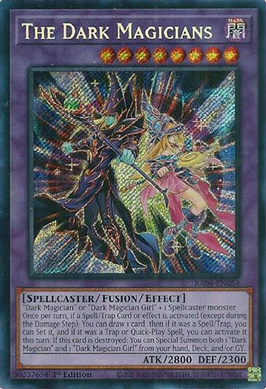 The Dark Magicians Secret Rare #RA04-EN054