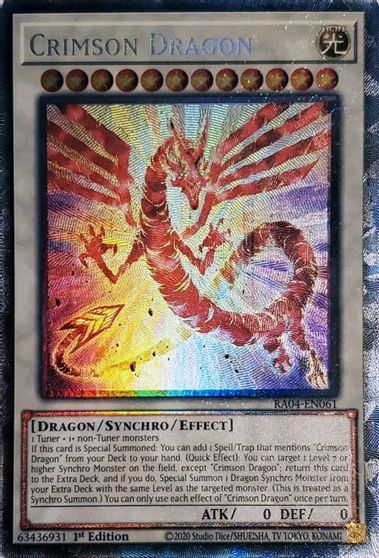 Crimson Dragon PCR #RA04-EN061