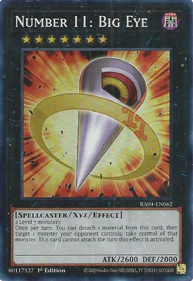 Number 11 Big Eye #RA04-EN062