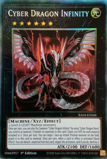 Cyber Dragon Infinity PCR #RA04-EN068