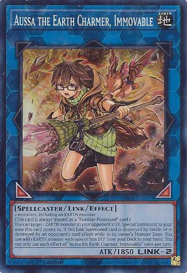 Aussa the Earth Charmer Immovable #RA04-EN078