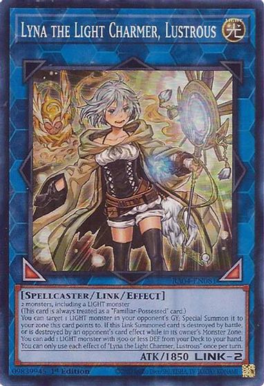 Lyna the Light Charmer Lustrous #RA04-EN081
