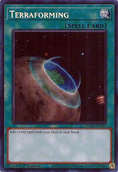 Terraforming Secret Rare #RA04-EN084