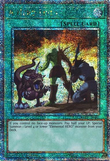 A Hero Lives Quarter Century Secret Rare #RA04-EN087