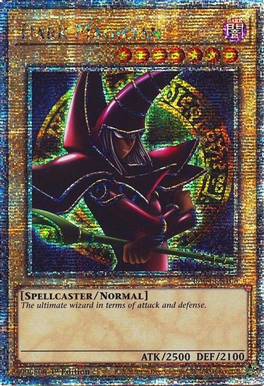 Dark Magician Arkana Quarter Century Secret Rare #RA04-EN106