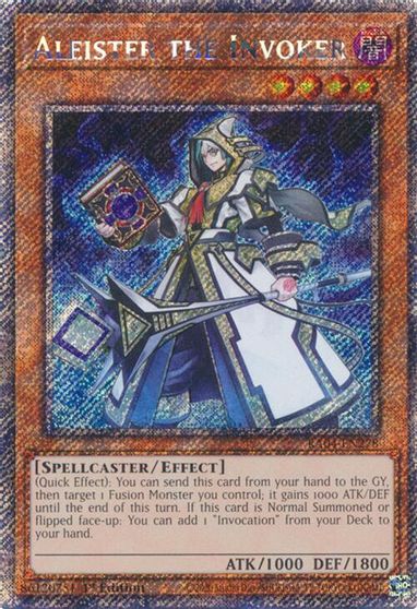 Aleister the Invoker (Platinum Secret Rare)