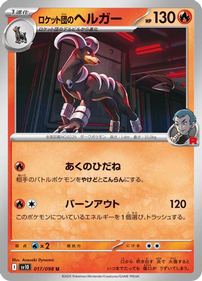 Team Rocket's Houndoom #17