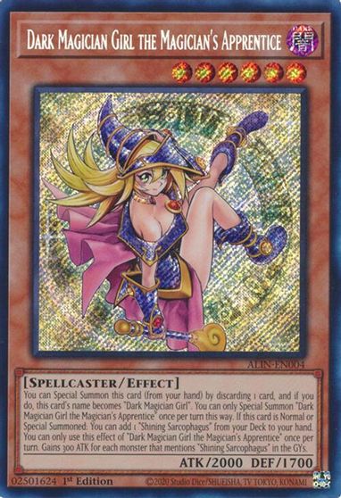 Dark Magician Girl the Magician's Apprentice ALIN-EN004