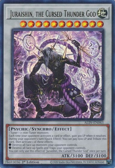 Juraishin the Cursed Thunder God #ALIN-EN043