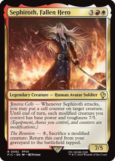 Sephiroth Fallen Hero #92