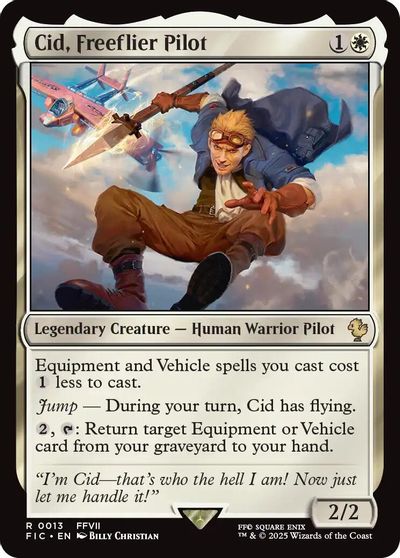 Cid Freeflier Pilot #13