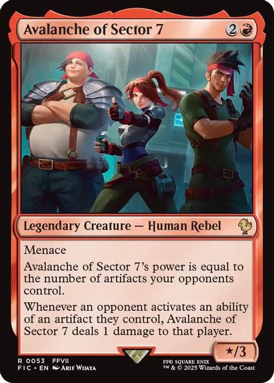 Avalanche of Sector 7 #53