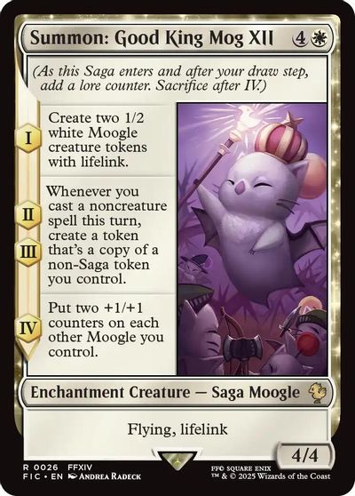 Summon Good King Mog XII #26