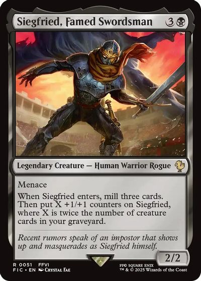 Siegfried Famed Swordsman #51