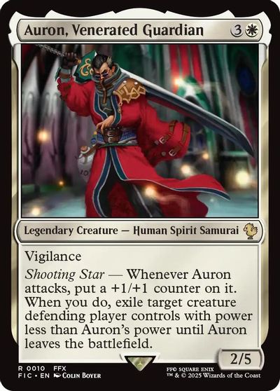 Auron Venerated Guardian #10