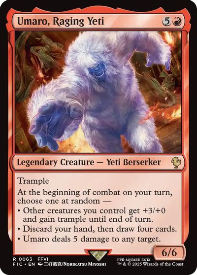 Umaro Raging Yeti #63