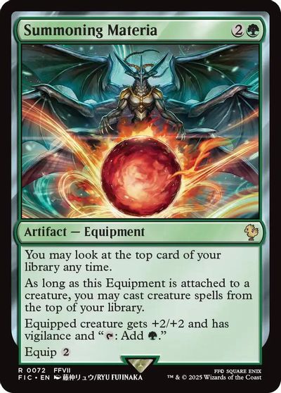 Summoning Materia #72