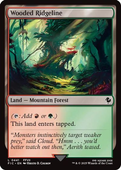 Wooded Ridgeline #441